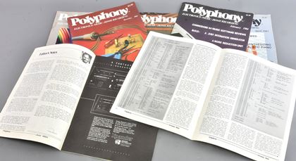 PAiA-21 Polyphony mags Jan/Feb 81-Apr85 
